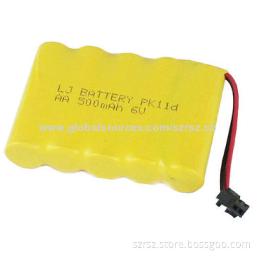 NiMH Cell, 5V, 500mAh Capacity
